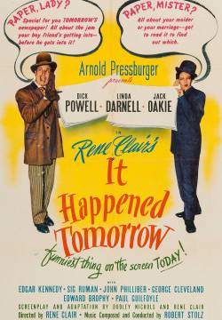 It Happened Tomorrow - Avvenne... domani (1944)